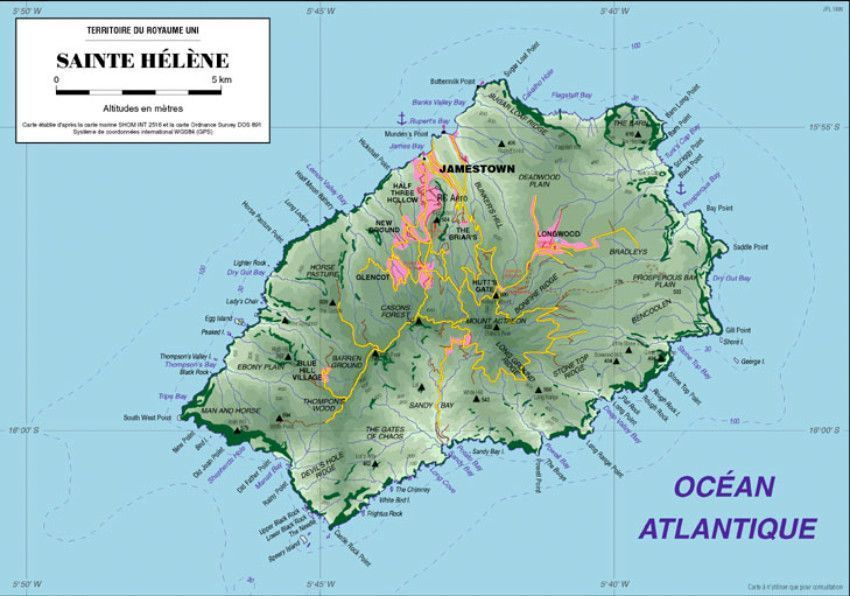 L'ILE ANGLAISE DE SAINTEHELENE! L'ILE ANGLAISE DE SAINTEHELENE!